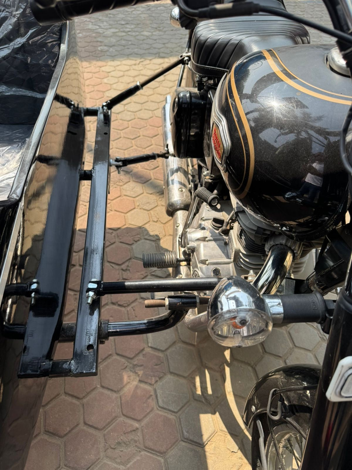 Motorcycle Sidecar Rocket Model + Universal Mounting Kit | Fits Harley, Honda, Indian, etc.. (Copy) (Copy)