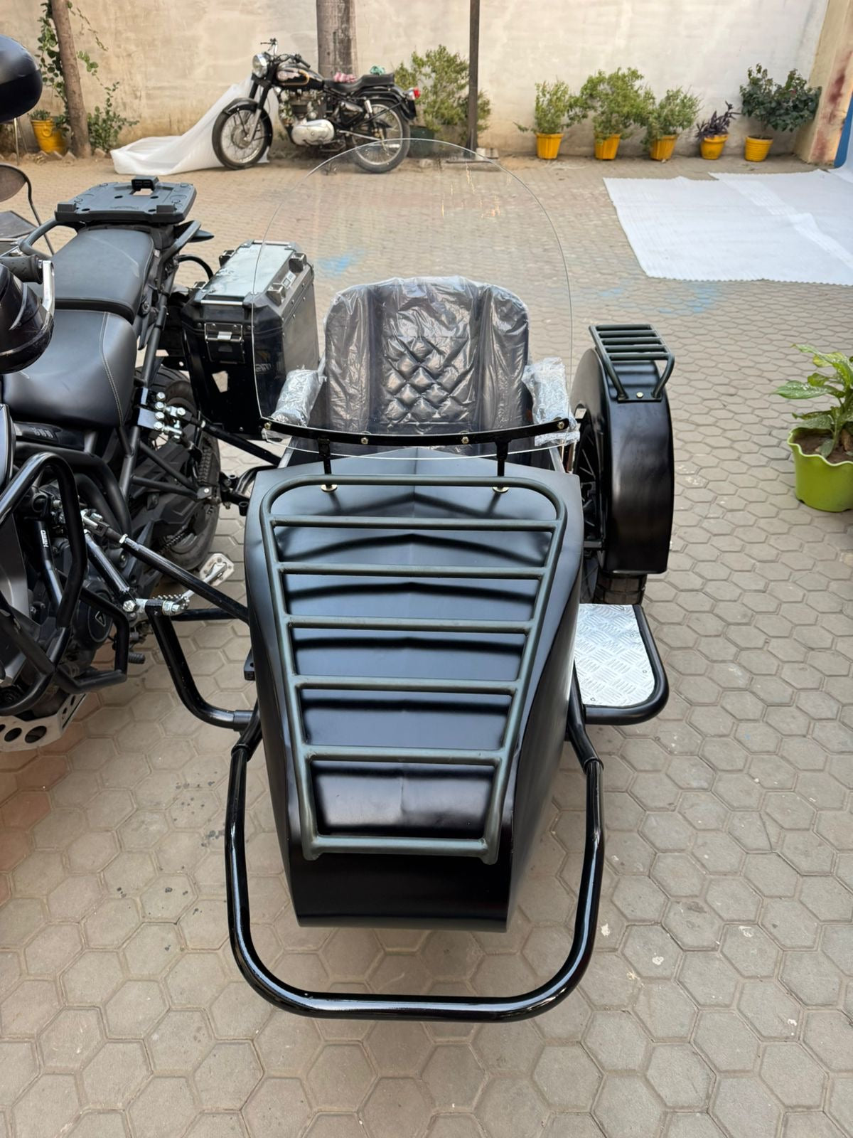 Motorcycle Sidecar SAM Model + Universal Mounting Kit | Fits Harley, Honda, Indian, etc.. (Copy) (Copy) (Copy)