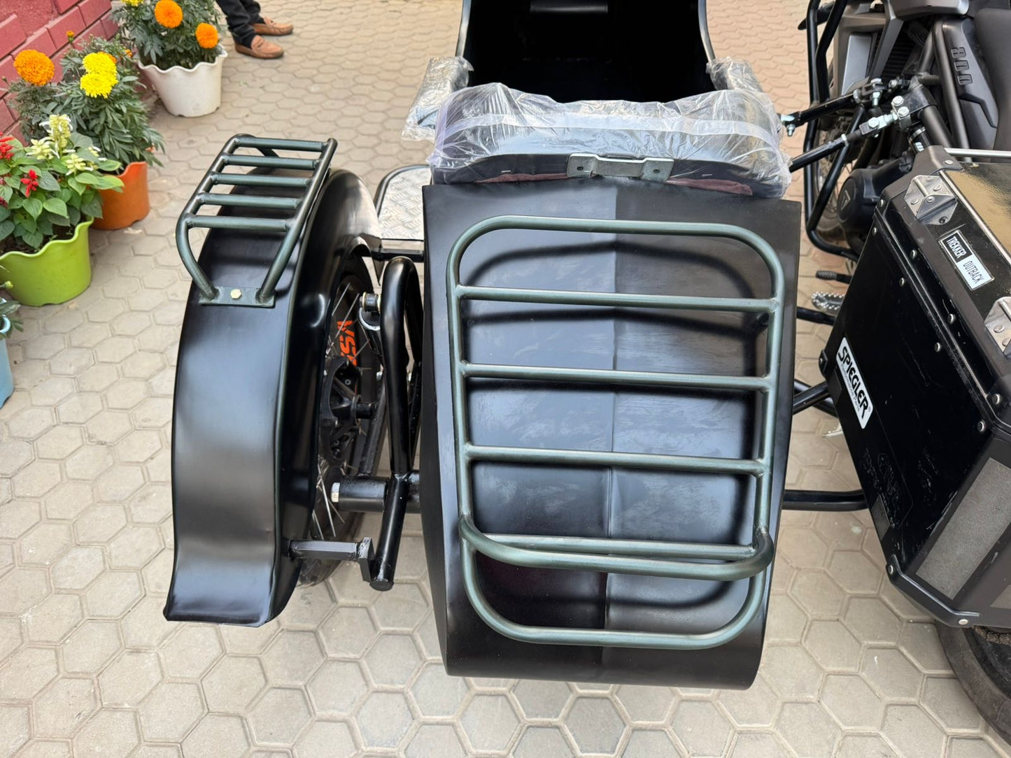 Motorcycle Sidecar SAM Model + Universal Mounting Kit | Fits Harley, Honda, Indian, etc.. (Copy) (Copy) (Copy)