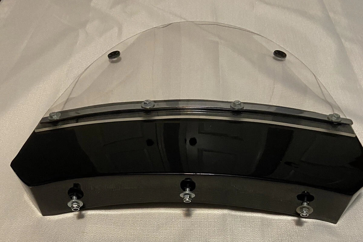 Sidecar windshield bottom view