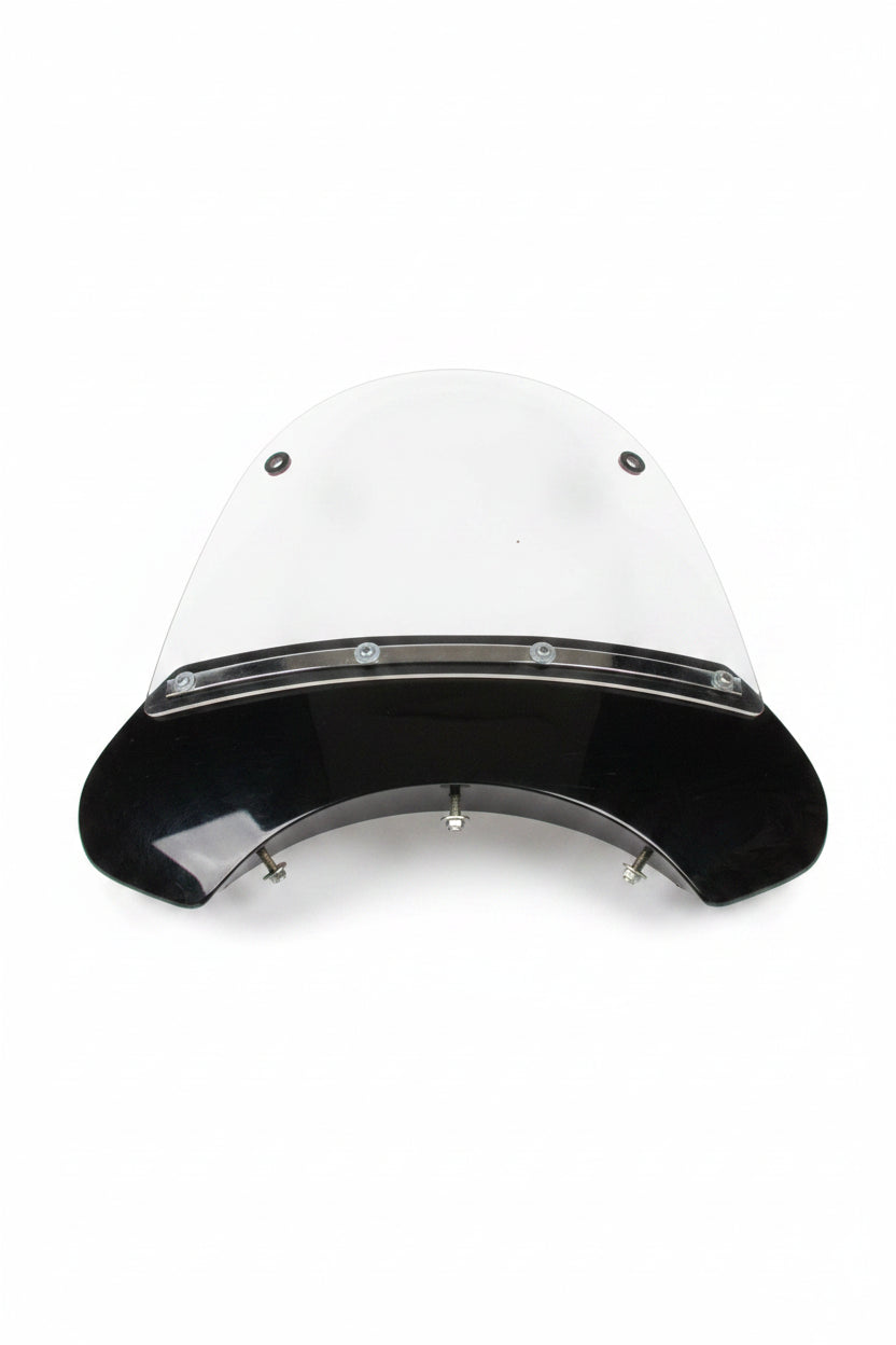 Sidecar windshield bottom view