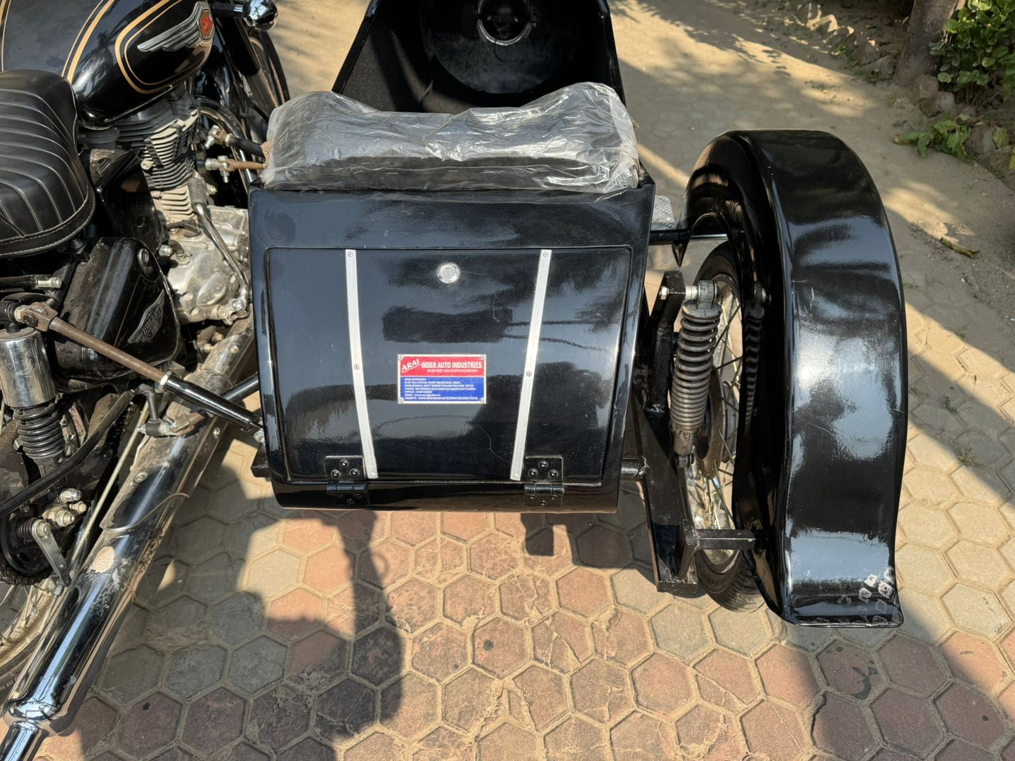 Motorcycle Sidecar Rocket Model + Universal Mounting Kit | Fits Harley, Honda, Indian, etc.. (Copy) (Copy)