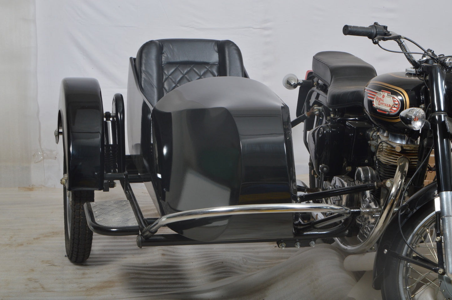 Motorcycle Sidecar Retro Model + Universal Mounting Kit | Fits Harley, Honda, Indian, etc.. (Copy) (Copy) (Copy) (Copy) (Copy)