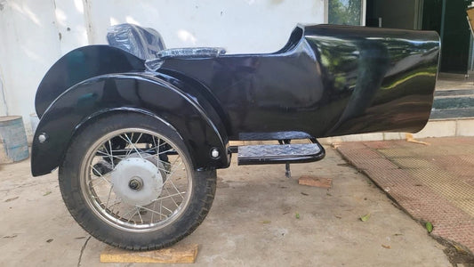 Motorcycle Sidecar Vox Model + Universal Mounting Kit | Fits Harley, Honda, Indian, etc..