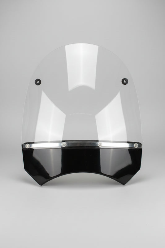Windshield for sidecar with measurements
