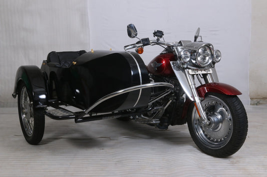 Motorcycle Sidecar Retro Model + Universal Mounting Kit | Fits Harley, Honda, Indian, etc.. (Copy) (Copy) (Copy) (Copy)