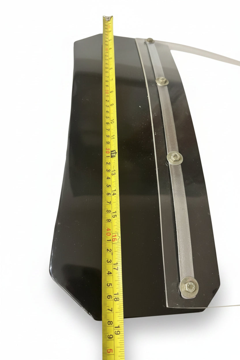 Sidecar windshield base measurement