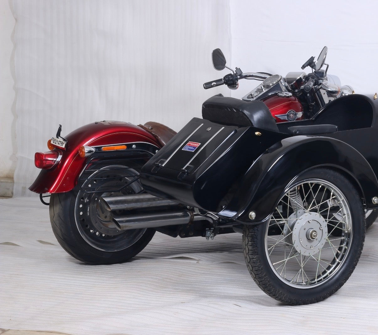 Motorcycle Sidecar Euro Model + Universal Mounting Kit | Fits Harley, Honda, Indian, etc.. (Copy) (Copy) (Copy) (Copy) (Copy) (Copy)