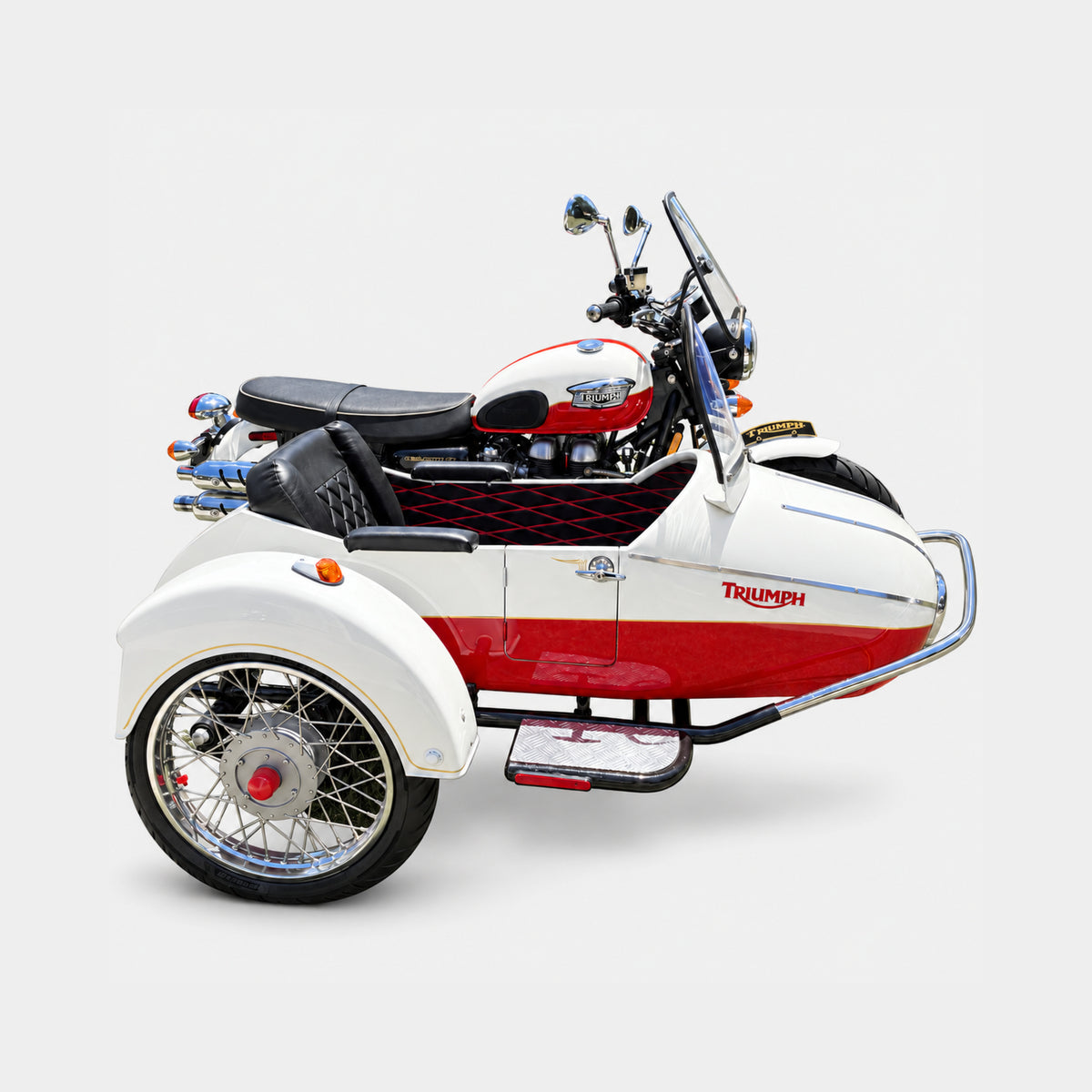 Steel Motorcycle Sidecar Body | Universal – Rocket Model
