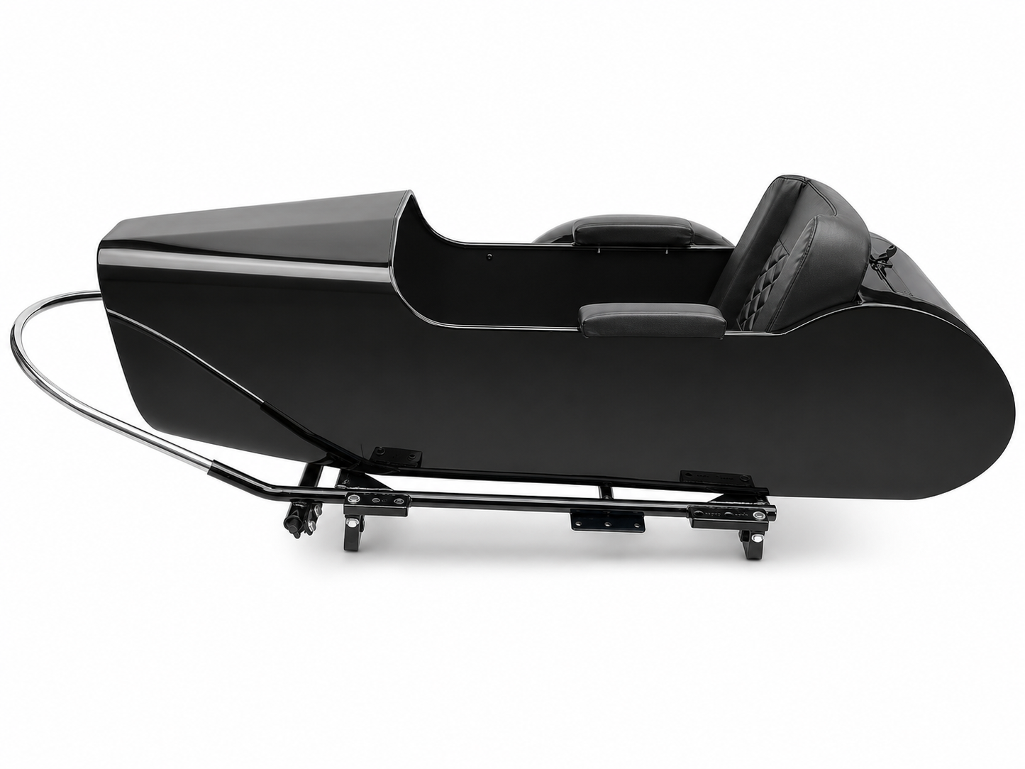 Motorcycle Sidecar Vox Model – Universal Fit for Harley, Honda, Indian, Yamaha | Complete Mounting Kit Included