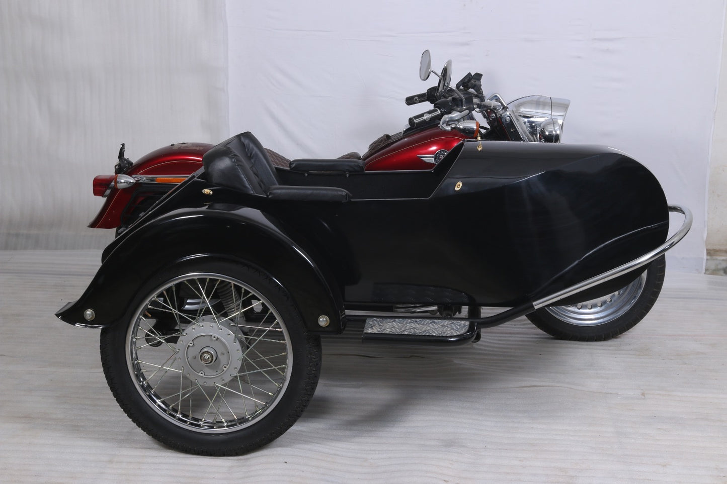 Motorcycle Sidecar Euro Model + Universal Mounting Kit | Fits Harley, Honda, Indian, etc.. (Copy) (Copy) (Copy) (Copy) (Copy) (Copy)
