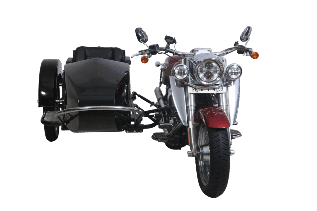 Motorcycle sidecar Sam Model front View