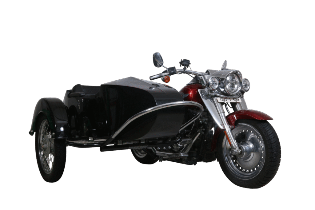 Motorcycle sidecar Sam model Side View