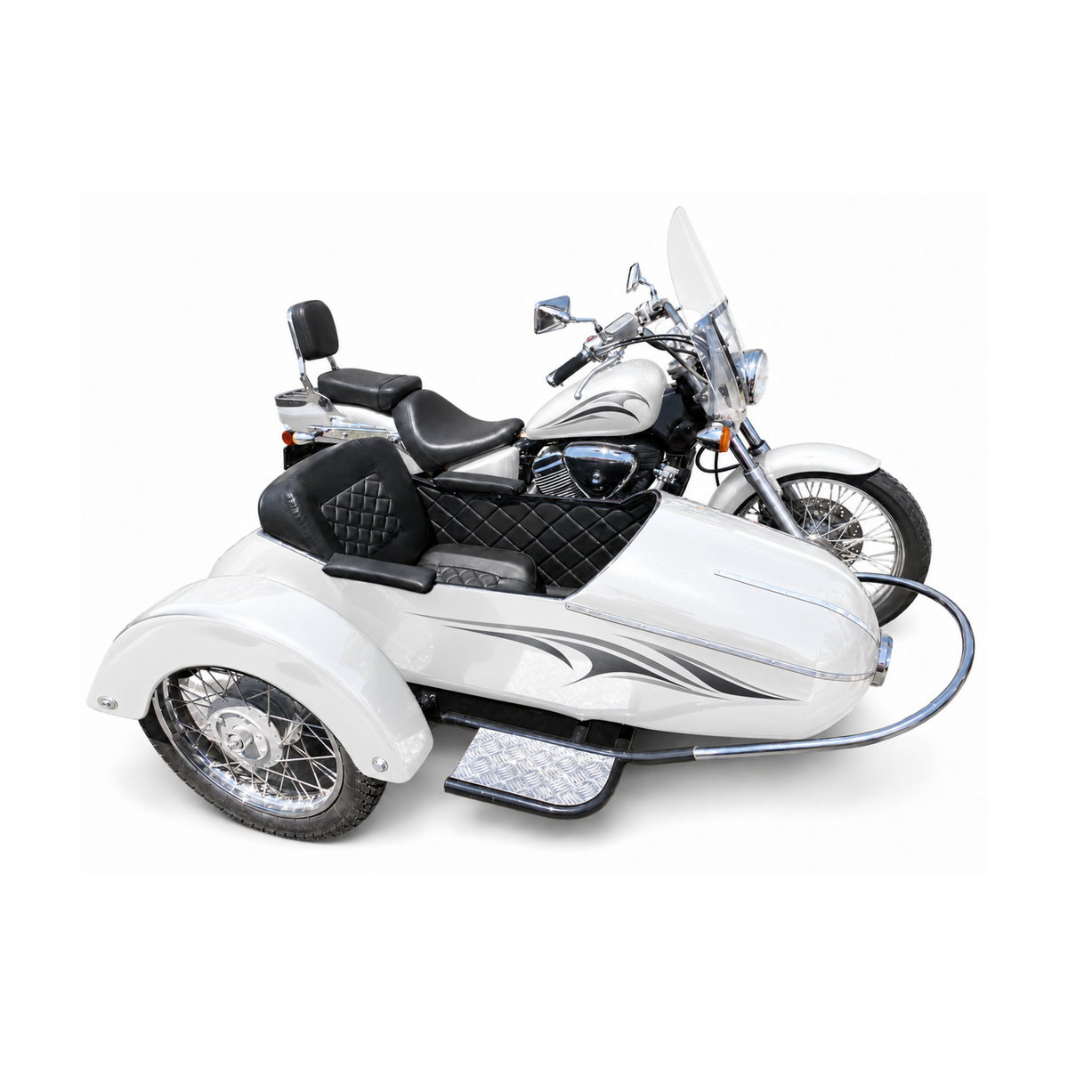 Steel Motorcycle Sidecar Body | Universal – Rocket Model
