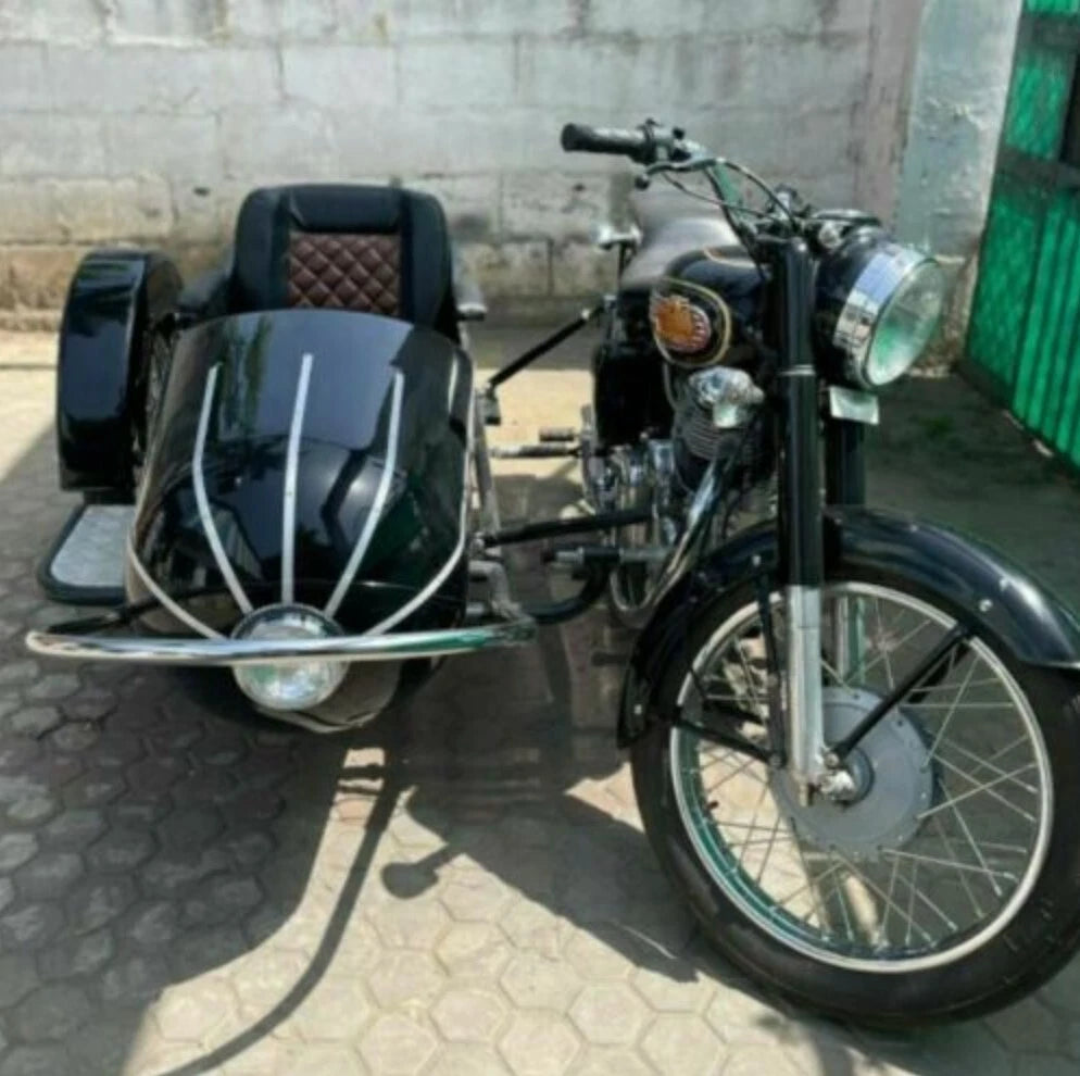 Motorcycle Sidecar-Rocket Model